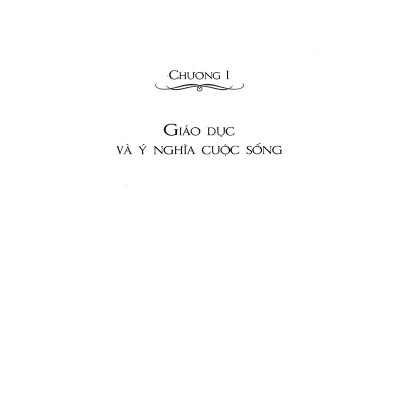 Sách - Giáo Dục Và Ý Nghĩa Cuộc Sống