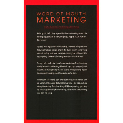 Marketing Truyền Miệng