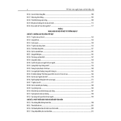 Sách - 99 Bài Văn Nghị Luận Xã Hội Đặc Sắc - LMP