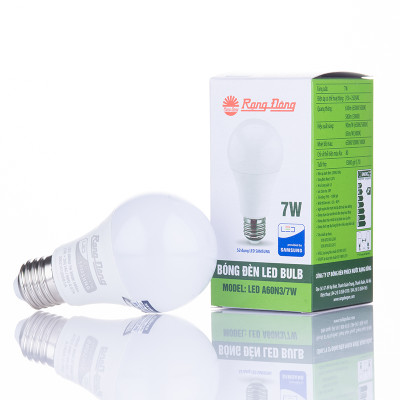 Led bulb tròn A60N3 7W