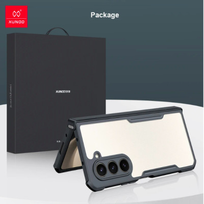 Ốp lưng cho SamSung Galaxy Z Fold 7 / Z Fold 6 hiệu XUNDD cao cấp chống sốc mặt lưng trong - Hàng chính hãng