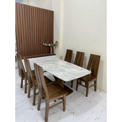 Bàn Ăn Gỗ Sồi Hiện Đại