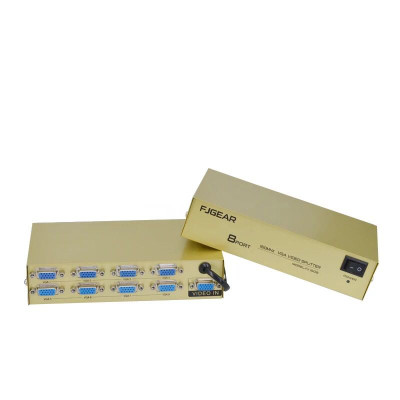 Bộ chia tín hiệu VGA 1 ra 8 FJGEAR FJ-2008 - VGA 1x8 FJ-2008 - Hàng Nhập Khẩu