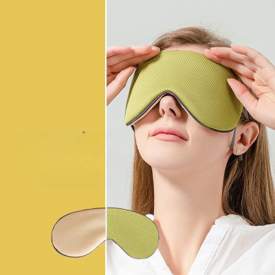 Bịt Che Mắt Ngủ Văn Phòng, Trên Xe Ô tô, Máy Bay, Thoáng Khí, Mềm Mại Cho Giấc Ngủ Ngon, Mặt Nạ Ngủ. Du Lịch Dã Ngoại Phượt Thiền - Giao Màu Ngẫu Nhiên