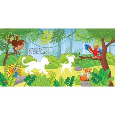 Sách - Bóc Dán Hình Động Vật Đáng Yêu - Animal Stickers - Tập 4 - Việt Thư