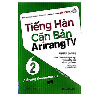 Sách - Tiếng Hàn Căn Bản Arirang TV - Tập 2