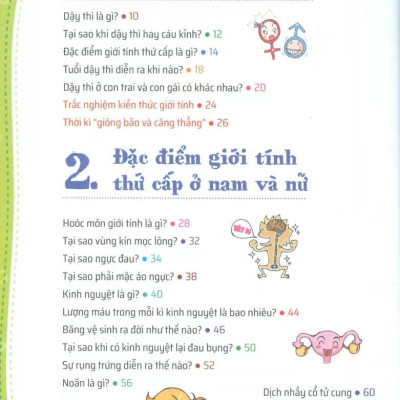 Quiz! Khoa học kì thú – Dậy thì - Giới tính
