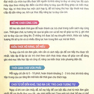 500 Trò Chơi Rèn Luyện IQ (4-10 Tuổi) - Khả Năng Tư Duy
