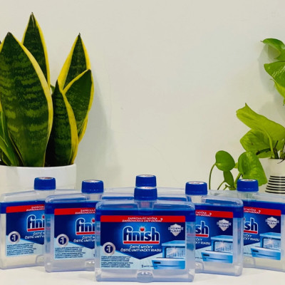 Dung dịch tẩy rửa vệ sinh dầu mỡ, cáu cặn canxi dùng máy máy rửa bát hãng Finish Đức - HANOIMART