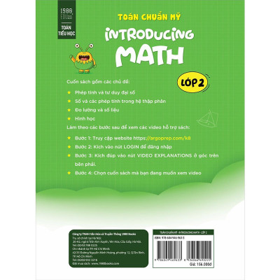 Toán Chuẩn Mỹ - Introducing Math 2 - Bản Quyền