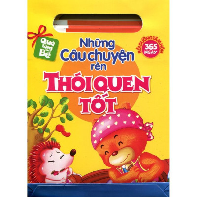 Sách: Combo 365 Bồi Dưỡng Tâm Hồn - Những Câu Chuyện Rèn Thói Quen Tốt (Túi 6 Cuốn)