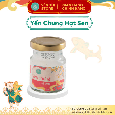 (Tặng Bao Lì Xì )Yến Thị-Gói 50 hũ tiết kiệm-30% yến, hũ 70ml