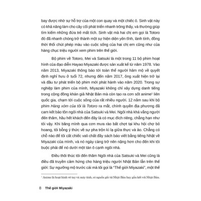 Sách - Thế Giới Miyazaki - Một Cuộc Đời Nghệ Thuật - Tân Việt Books