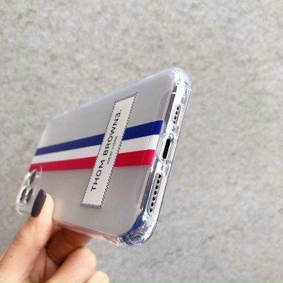 Ốp lưng trong suốt chống sốc cho iPhone 11 hiệu Likgus Thom Browne (bảo vệ toàn diện, chất liệu cao cấp, thiết kế thời trang) - hàng nhập khẩu