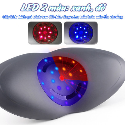 Máy kéo giãn cột sống lưng Lumbar Massager Nikio ST-1201 - Massage cho người thoát vị đĩa đệm