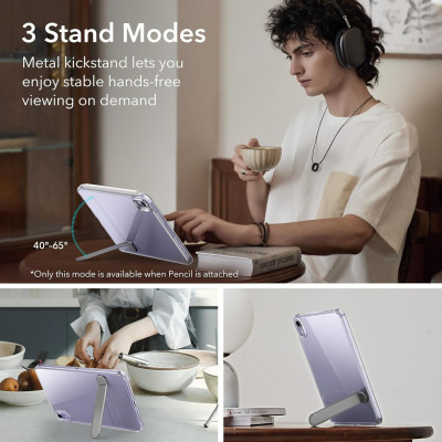 Ốp lưng Cho iPad Mini 7 ESR Metal Kickstand Case - Hàng Chính Hãng