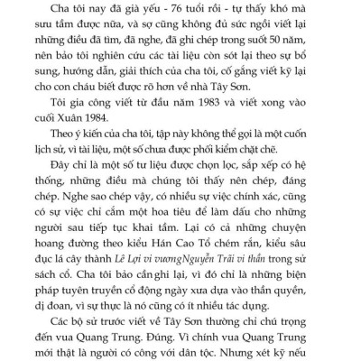 Nhà Tây Sơn (bản in 2024)