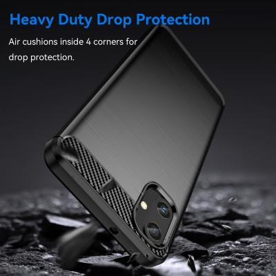 Ốp lưng chống sốc vân kim loại cho Samsung Galaxy A05 , A05s , A14 , A24 , A34 , A54 hiệu Likgus (chuẩn quân đội, chống va đập, chống vân tay) - Hàng nhập khẩu