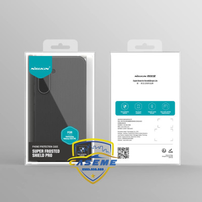 Ốp Lưng Nillkin Dành Cho Samsung S24 FE Dạng Sần Viền Silicon - Hàng Chính Hãng