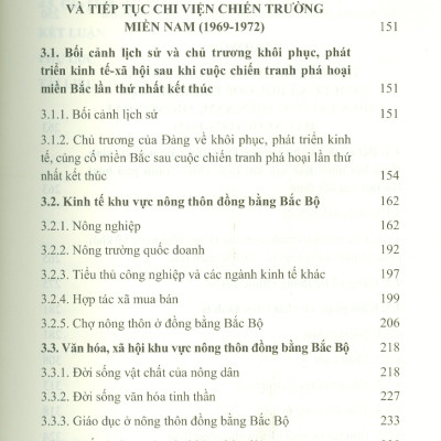 NÔNG THÔN ĐỒNG BẰNG BẮC BỘ (1965 - 1975) (Sách chuyên khảo)