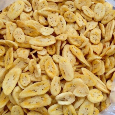 Chuối Sấy Giòn Hàng Nguyên Miếng Viettin Mart 1kg 