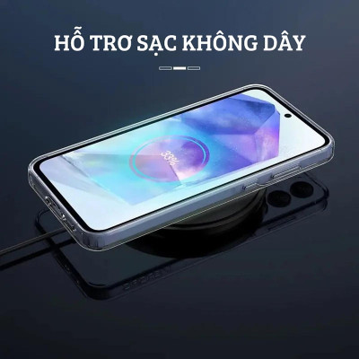 Ốp lưng dẻo silicon trong suốt mỏng 0.6mm cho Samsung Galaxy A16 A36 A06 A55 A35 A25 A15 A05 A05s  hiệu ultra Thin - Hàng nhập khẩu