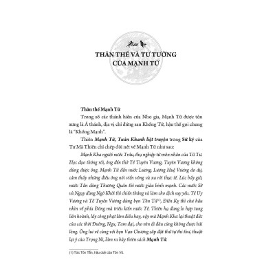Sách - Mạnh Tử - Bìa Cứng - Khang Việt Book