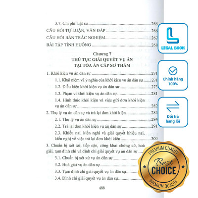 Hướng dẫn môn học Luật Tố tụng dân sự - PGS.TS. Bùi Thị Huyền (NXB Công an nhân dân)