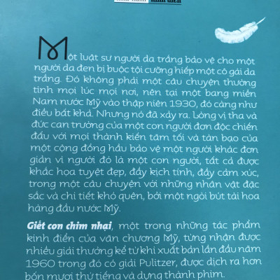 Tiểu thuyết văn học kinh điển Giết Con Chim Nhại của Harper Lee (bìa mềm tặng kèm bookmark)
