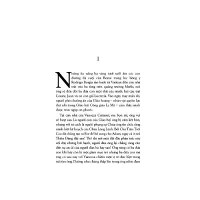 Cha Con Giáo Hoàng - Mario Puzo - Carol Gino Hoàn Thiện - Phan Quang Định Dịch (ĐA)