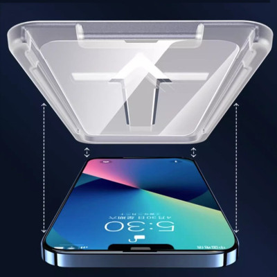 Kính Cường Lực Có Khung Dán Kính Mờ Chống Bám Vân Tay GOR cho Samsung Galaxy S25 Ultra - Hàng Chính Hãng