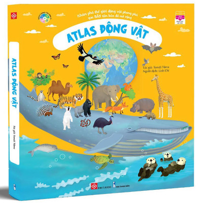 Sách - Atlas Động Vật - Đinh Tị Books