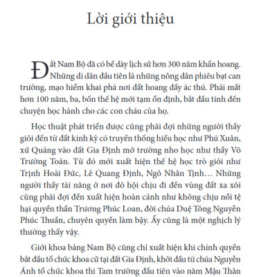 Tiểu Sử Và Hành Trạng Các Nhà Khoa Học Bảng Hán Học Nam Bộ