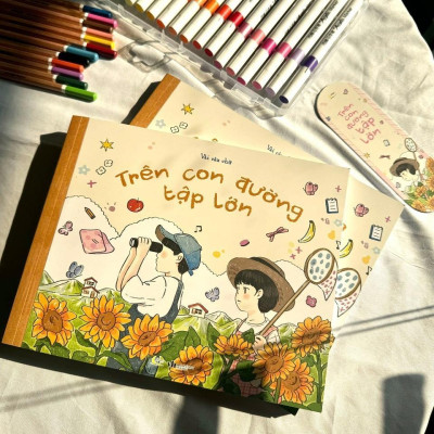 Sách Tô Màu - Trên Con Đường Tập Lớn - AZ Việt Nam