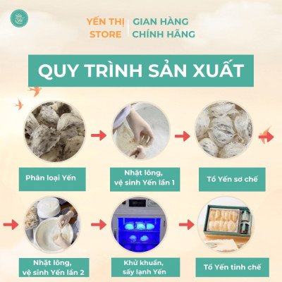 (Tặng muỗng gỗ đơn 450k)Yến Thị-Chưng Tứ vị- Hũ Chưng Sẵn 30% Yến-70ml