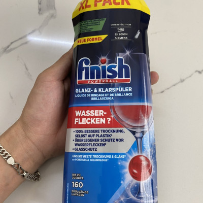 Nuớc làm bóng Finish chuyên dùng cho máy rửa chén bát