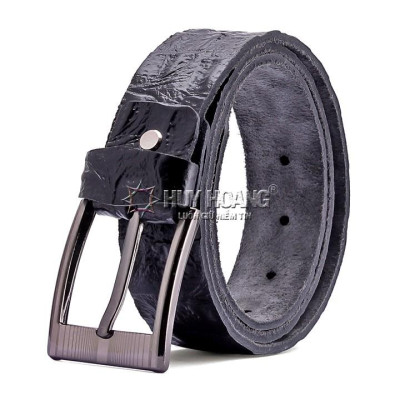 Thắt lưng nam da bò vân cá sấu 1 lớp Huy Hoàng nhiều màu HP4122-23-24
