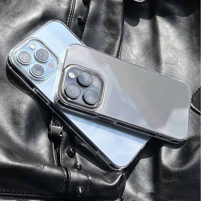 Ốp lưng siêu mỏng 0.3mm chống ố cho iPhone 16 Pro Max / 16 Pro / 16 Plus / 16 hiệu Memumi Gucase Crystal thiết kế ôm sát máy, BẢO VỆ CAMERA, chống sốc , chống trầy xước - Hàng nhập khẩu 