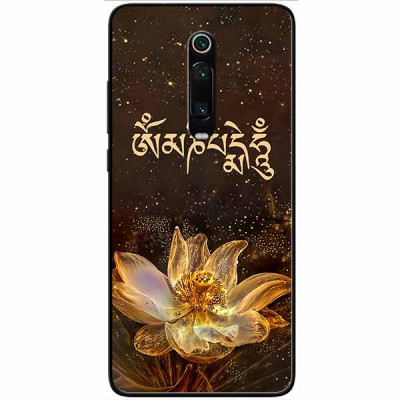 Ốp lưng dành cho Xiaomi Mi 9T mẫu Om Mani Tiếng Phạn