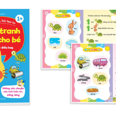 Truyện tranh tư duy cho bé - Bộ 8 cuốn cho bé tập đọc, học điều hay - Những câu chuyện dạy con luôn ngoan ngoãn, vâng lời cha mẹ 1+