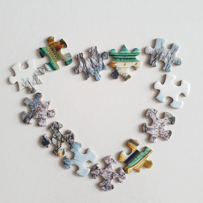 Bộ tranh xếp hình jigsaw puzzle cao cấp 1000 mảnh ghép – Danh Thắng Thế Giới 