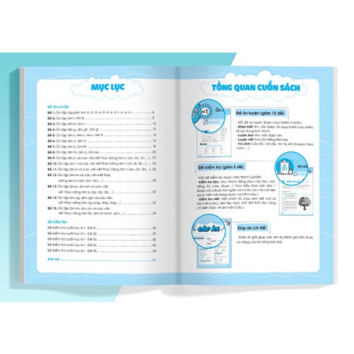 Sách - Đề Ôn Luyện Và Tự Kiểm Tra Tiếng Việt Lớp 1 - Tập 1 (MG)