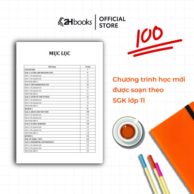 Sách Học Tốt Tiếng Anh 11 Theo chương trình Global Success Tài liệu tham khảo thiết thực cho giáo viên và học sinh, TB 2024, 2HBooks