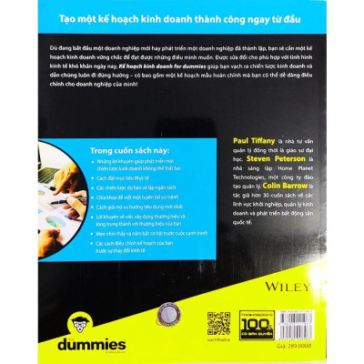 Sách kinh tế - Kế Hoạch Kinh Doanh for dummies - Thái Hà
