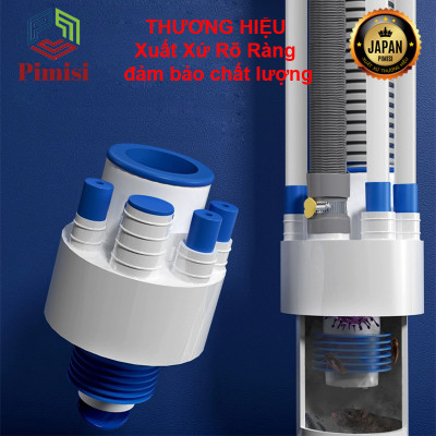 Bộ Đầu Nối Ống Thoát Nước Pimisi PDT-501 Ngăn Mùi | Chính Hãng