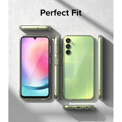 Ốp lưng silicon dẻo cho Samsung Galaxy M35 | M55 chuẩn 5G Ultra Thin trong suốt mỏng 0.6mm độ trong tuyệt đối chống sốc chống trầy xước - Hàng nhập khẩu