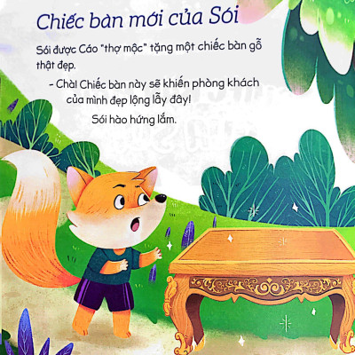 Truyện Đọc Trước Giờ Ngủ - Chiếc Bàn Mới Của Sói