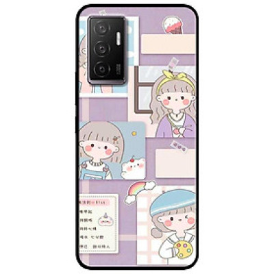 Ốp lưng cho Vivo V23e - Y31 -Y51 - Y55 - Y55s - Y55 2022 - Bốn Cô Gái - Hàng Chính Hãng