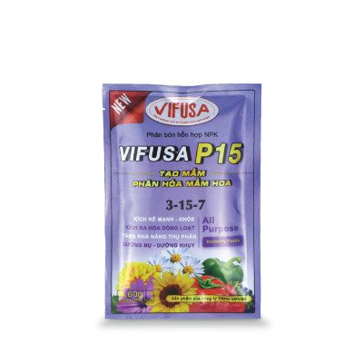 VIFUSA-P15 - Phân bón Lân hữu cơ gói 60g