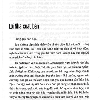 Già Ham Sách - Mơ Giấc Mơ Chữ Nghĩa